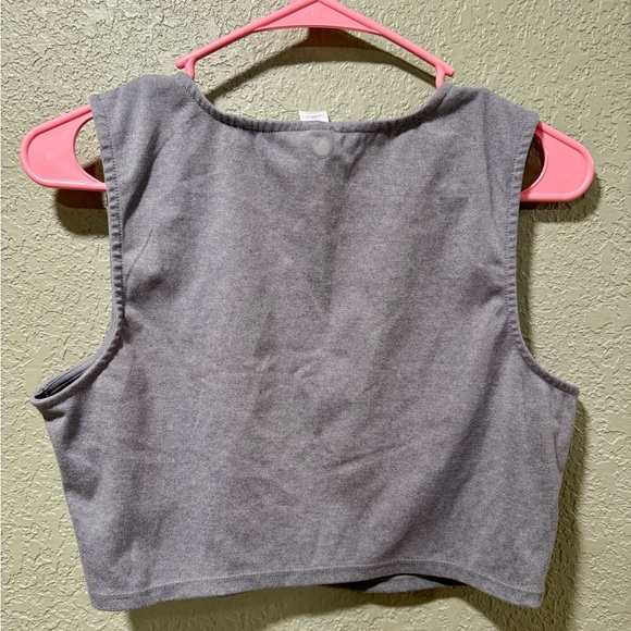 Yogalicious Charcoal Muscle Tee - Picture 3 of 3